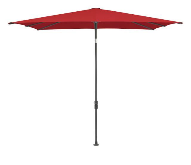 Glatz SMART Sonnenschirm 2,1x1,5m anthrazit/carmine Stoffqualität 4 #1