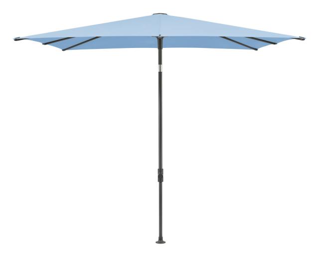 Glatz SMART Sonnenschirm 2,1x1,5m anthrazit/cloud Stoffqualität 5 #1