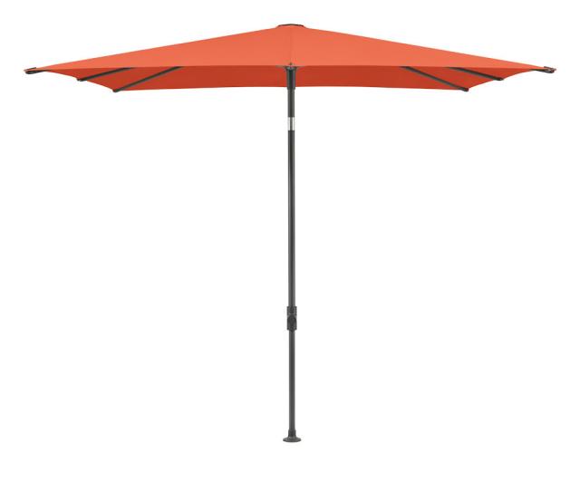 Glatz SMART Sonnenschirm 2,1x1,5m anthrazit/papaya Stoffqualität 5 #1