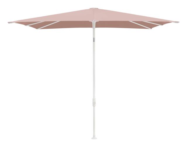 Glatz SMART Sonnenschirm 2,1x1,5m weiß/blush Stoffqualität 5 #1