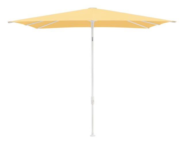 Glatz SMART Sonnenschirm 2,1x1,5m weiß/straw Stoffqualität 4 #1