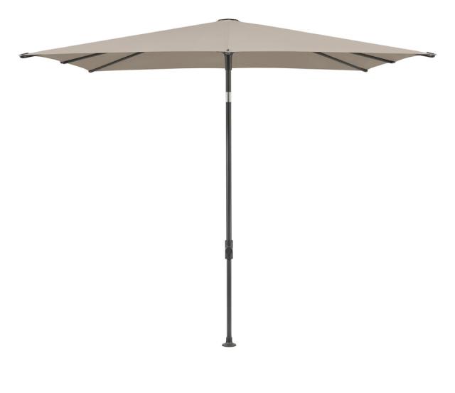 Glatz SMART Sonnenschirm 2,4x2,4m anthrazit/clay Stoffqualität 5 #1