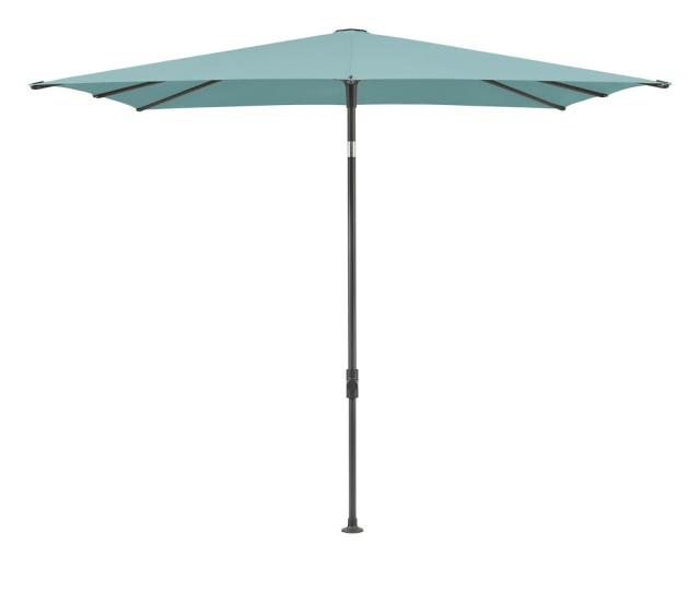 Glatz SMART Sonnenschirm 2,4x2,4m anthrazit/ocean Stoffqualität 4 #1