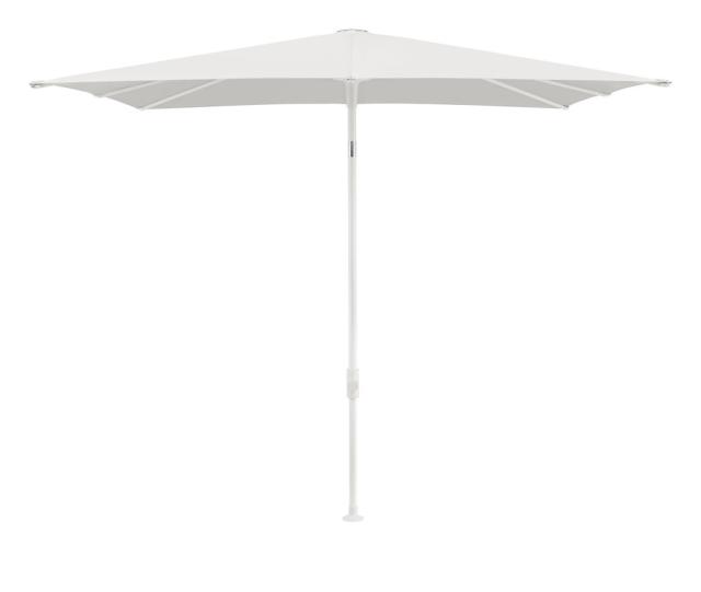Glatz SMART Sonnenschirm 2,4x2,4m weiß/chrome Stoffqualität 5 #1