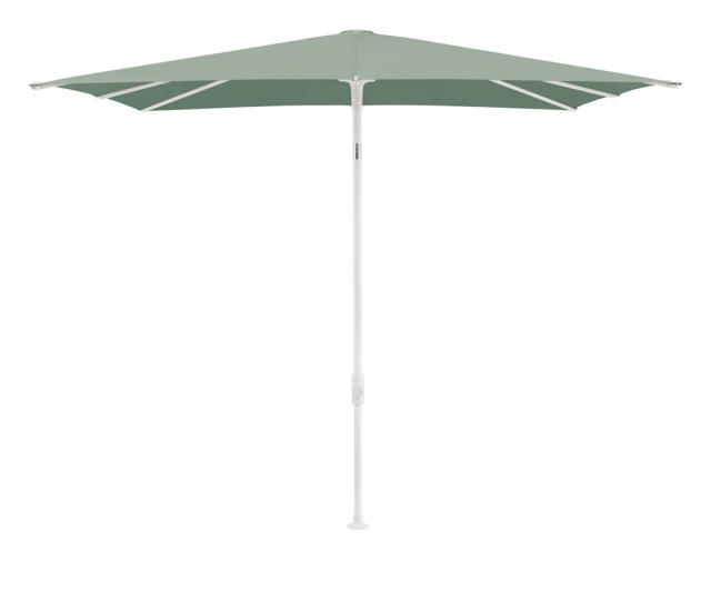 Glatz SMART Sonnenschirm 2,4x2,4m weiß/olive Stoffqualität 5 #1