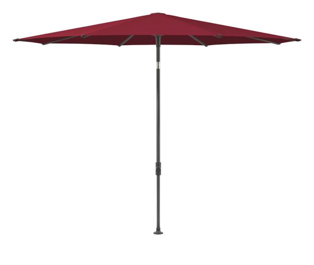 Glatz SMART Sonnenschirm Ø2,2m anthrazit/burgundy Stoffqualität 5 #1