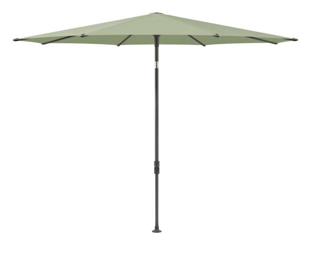 Glatz SMART Sonnenschirm Ø2,2m anthrazit/pistachio Stoffqualität 5 #1