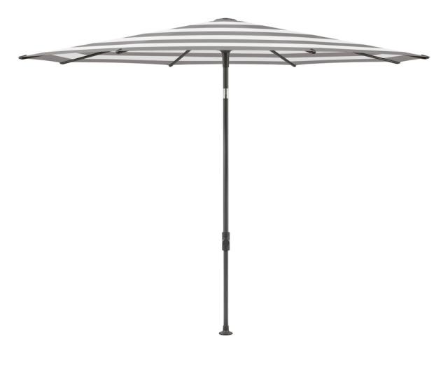 Glatz SMART Sonnenschirm Ø2,2m anthrazit/steel stripe Stoffqualität 5 #1