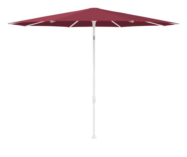 Glatz SMART Sonnenschirm Ø2,2m weiß/wine Stoffqualität 4 #1