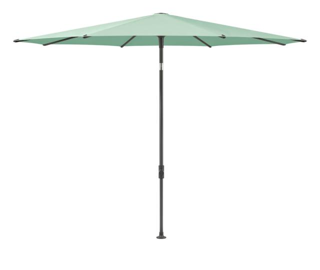 Glatz SMART Sonnenschirm Ø2,5m anthrazit/jade Stoffqualität 5 #1