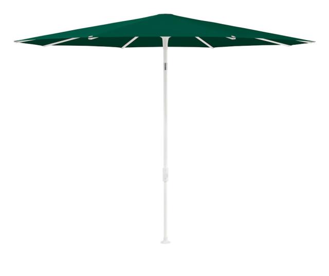 Glatz SMART Sonnenschirm Ø2,5m weiß/aloe Stoffqualität 5 #1