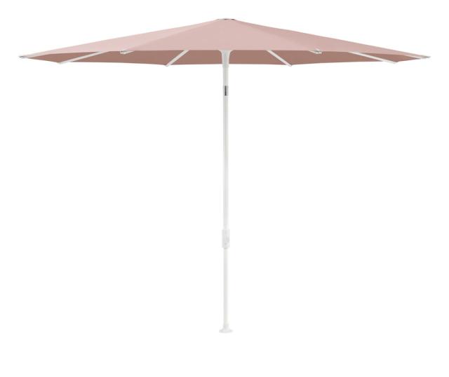 Glatz SMART Sonnenschirm Ø2,5m weiß/blush Stoffqualität 5 #1