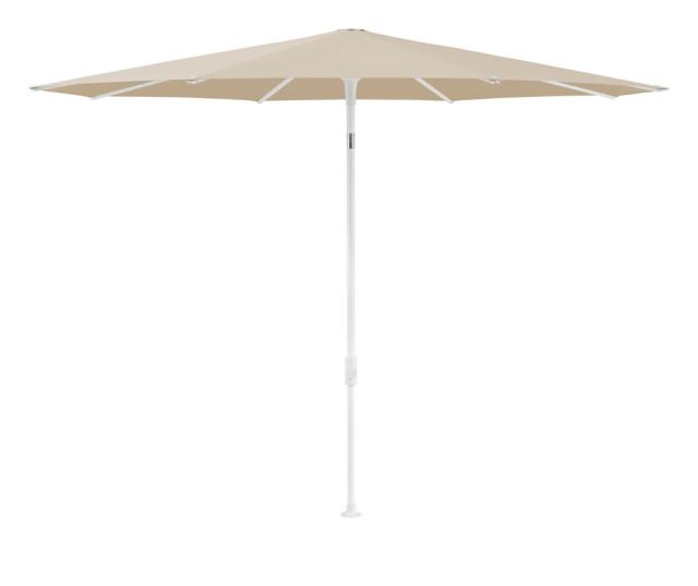 Glatz SMART Sonnenschirm Ø2,5m weiß/cream Stoffqualität 4 #1
