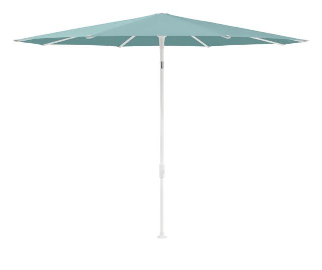 Glatz SMART Sonnenschirm Ø2,5m weiß/ocean Stoffqualität 4 #1