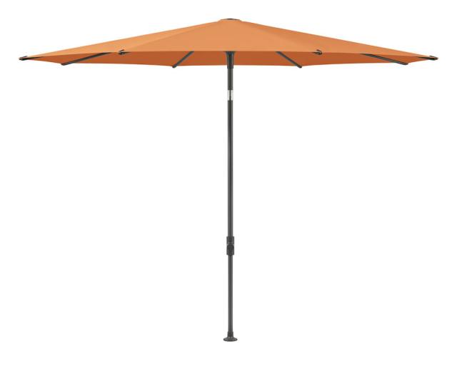 Glatz SMART Sonnenschirm Ø3,0m anthrazit/sienna Stoffqualität 5 #1