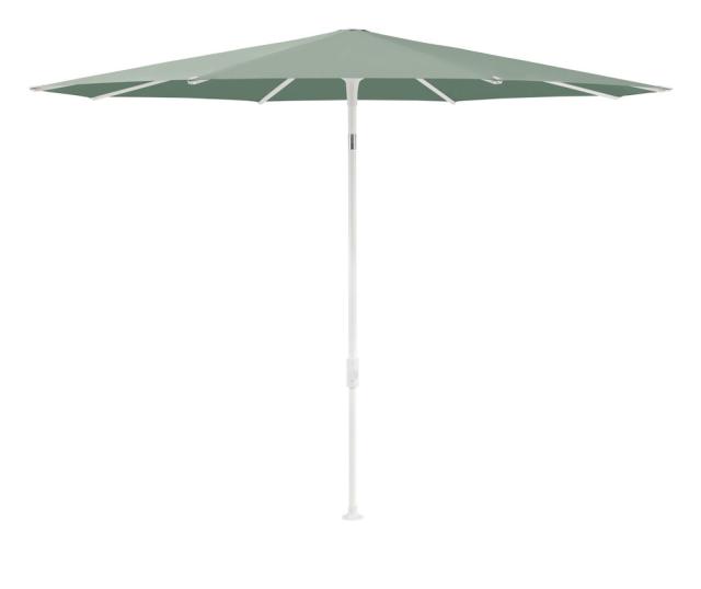 Glatz SMART Sonnenschirm Ø3,0m weiß/olive Stoffqualität 5 #1