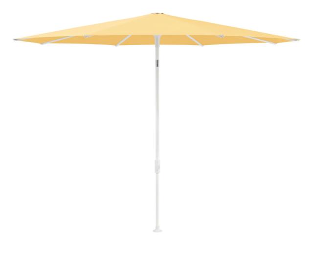Glatz SMART Sonnenschirm Ø3,0m weiß/straw Stoffqualität 4 #1