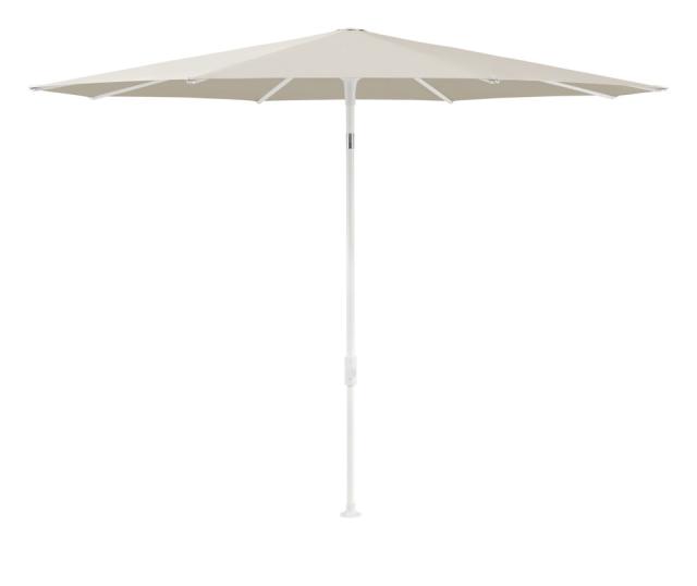 Glatz SMART Sonnenschirm Ø3,0m weiß/urban chrome Stoffqualität 5 #1