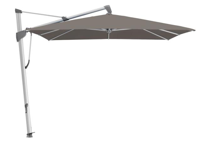 Glatz SOMBRANO S+ Ampelschirm 3,5x3,5 m Alu-natureloxiert/forge Stoffqualität 5 #1