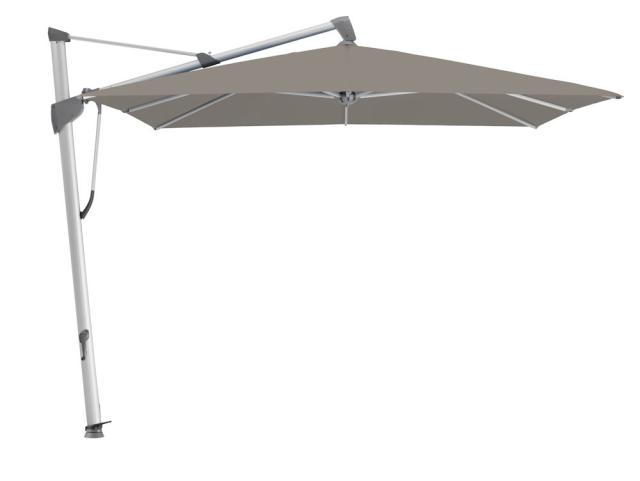 Glatz SOMBRANO S+ Ampelschirm 3x3 m Alu-natureloxiert/taupe Stoffqualität 4 #1