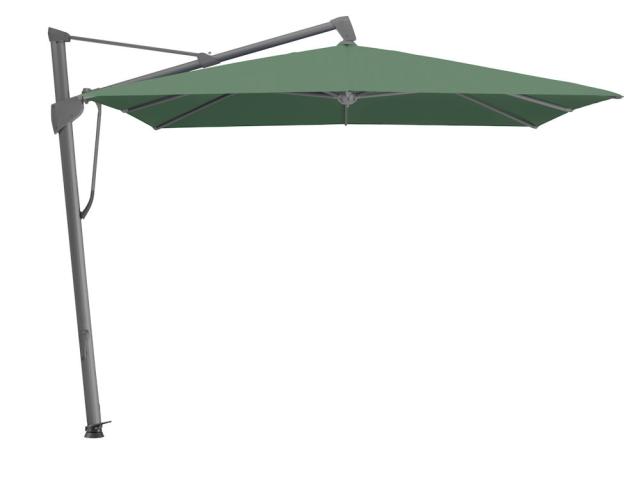 Glatz SOMBRANO S+ Ampelschirm 3x3 m anthrazit/nile Stoffqualität 5 #1
