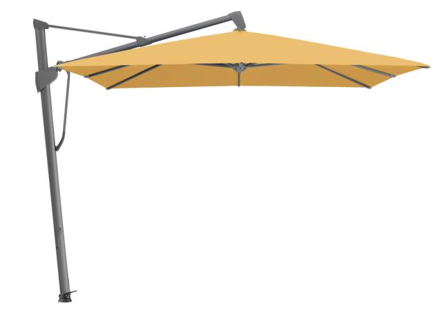 Glatz SOMBRANO S+ Ampelschirm 3x3 m anthrazit/safran Stoffqualität 5 #1