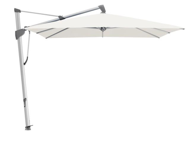 Glatz SOMBRANO S+ Ampelschirm 4x3 m Alu-natureloxiert/white Stoffqualität 4 #1