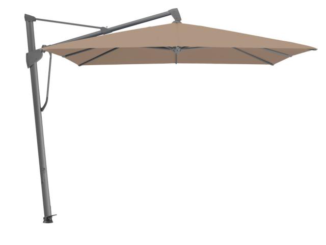 Glatz SOMBRANO S+ Ampelschirm 4x3 m anthrazit/camel Stoffqualität 5 #1