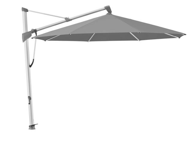 Glatz Sombrano S+ Ampelschirm Ø 3,5 m alu-natureloxiert/thunder Stoffqualität 5 #1