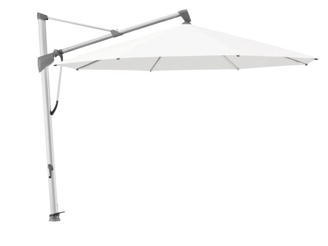 Glatz Sombrano S+ Ampelschirm Ø 3,5 m alu-natureloxiert/white Stoffqualität 5 #1