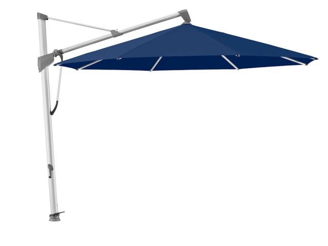 Glatz Sombrano S+ Ampelschirm Ø 3,5 m alu-natureloxiert/atlantic Stoffqualität 5 #1