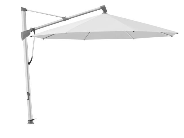 Glatz Sombrano S+ Ampelschirm Ø 3,5 m alu-natureloxiert/cement Stoffqualität 5 #1