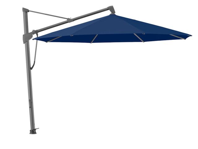 Glatz Sombrano S+ Ampelschirm Ø 3,5 m anthrazit/atlantic Stoffqualität 5 #1