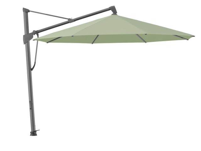 Glatz Sombrano S+ Ampelschirm Ø 3,5 m anthrazit/pistacio Stoffqualität 5 #1