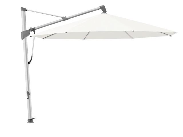 Glatz Sombrano S+ Ampelschirm Ø 4,0 m alu-natureloxiert/white Stoffqualität 4 #1