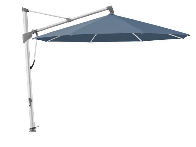 Glatz Sombrano S+ Ampelschirm Ø 4,0 m alu-natureloxiert/wave Stoffqualität 5 #1