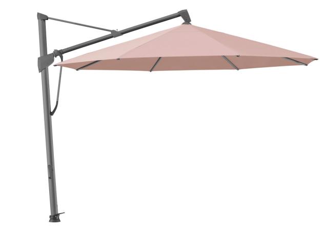 Glatz Sombrano S+ Ampelschirm Ø 4,0 m anthrazit/blush Stoffqualität 5 #1