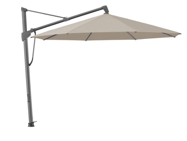 Glatz Sombrano S+ Ampelschirm Ø 4,0 m anthrazit/clay Stoffqualität 5 #1