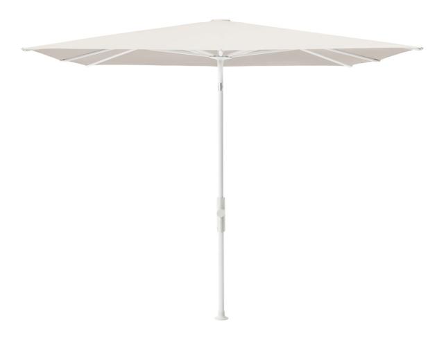 Glatz Twist Kurbel-Sonnenschirm 2,1x1,5 m weiss/vanilla Stoffqualität 4 #1