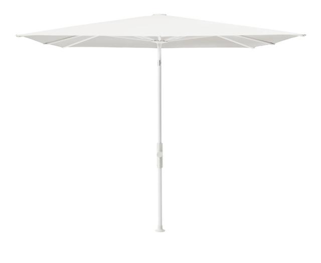 Glatz Twist Kurbel-Sonnenschirm 2,1x1,5 m weiss/white Stoffqualität 5 #1