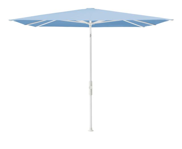 Glatz Twist Kurbel-Sonnenschirm 2,5x2,0 m weiss/cloud Stoffqualität 5 #1