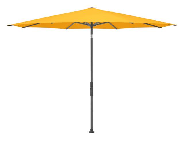 Glatz Twist Kurbel-Sonnenschirm Ø 2,7 m anthrazit/corn Stoffqualität 5 #1