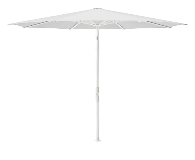 Glatz Twist Kurbel-Sonnenschirm Ø 3,0 m weiss/plaster Stoffqualität 5 #1