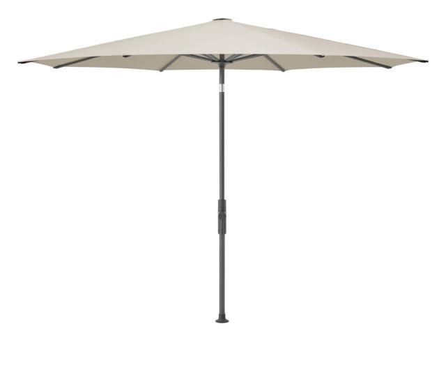 Glatz Twist Kurbel-Sonnenschirm Ø 3,3 m anthrazit/urban chrome Stoffqualität 5 #1