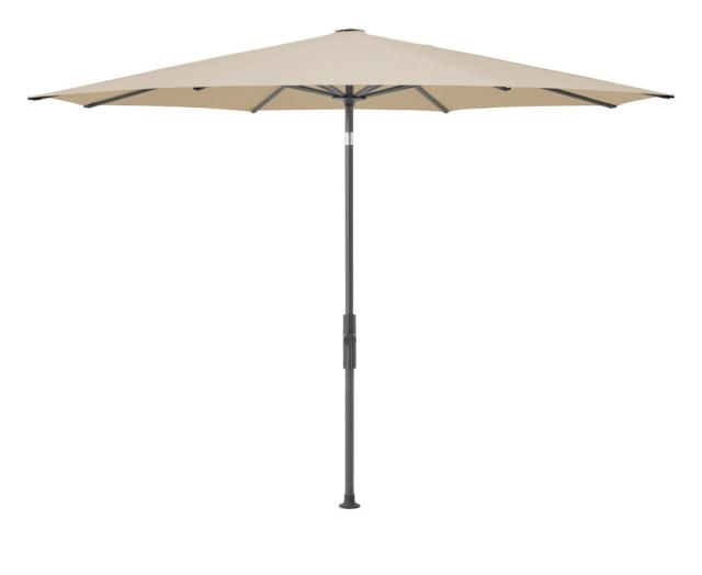 Glatz Twist Kurbel-Sonnenschirm Ø 2,7 m anthrazit/cream Stoffqualität 4 #1