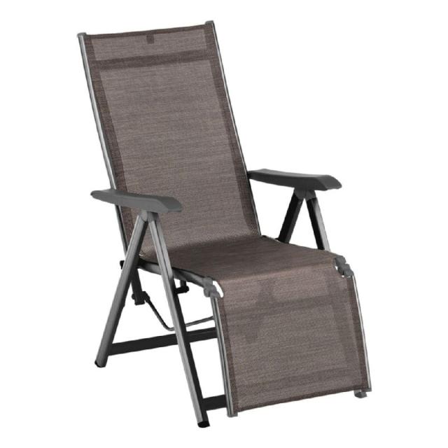 Kettler Basic+ Relaxsessel anthrazit/anthrazit #1