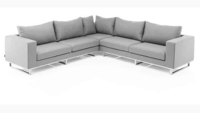 Kettler Ego Lounge Set silber/flanelle, Aluminium/Sunbrella®, 2-teilig #1