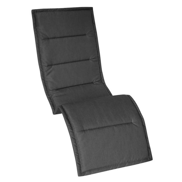 Kettler /KETTtex-Exklusiv® Bäderliegen-Auflage Tampa 205x55x3cm, anthrazit, (agora)® #1