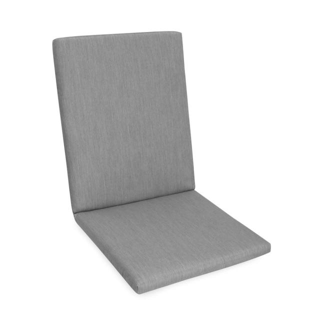 Kettler /KETTtex-Exklusiv® Mittellehner Auflage 109x50x4cm, silbergrau und Reißverschluß #1