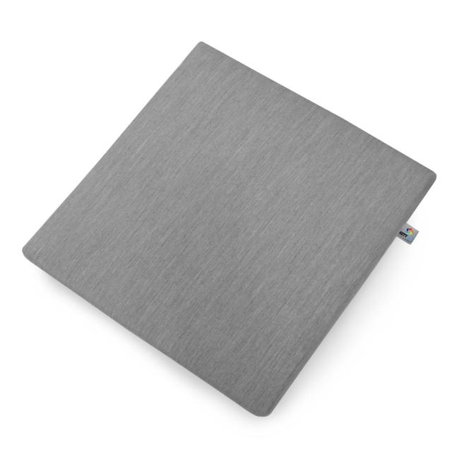 Kettler /KETTtex-Exklusiv® Sitz-und Hockerkissen 48x48x4cm, silbergrau mit Reißverschluß #1